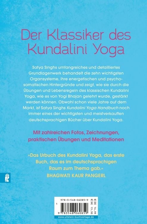 Produktbild: Das Kundalini Yoga Handbuch