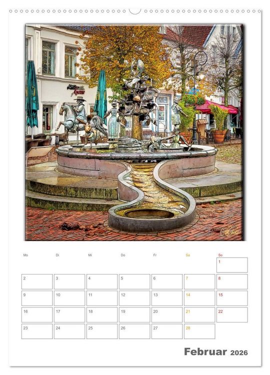 Produktbild: Jever - die Nordsee vor der T&uuml;r (Wandkalender 2026 DIN A2 hoch), CALVENDO Monatskalender