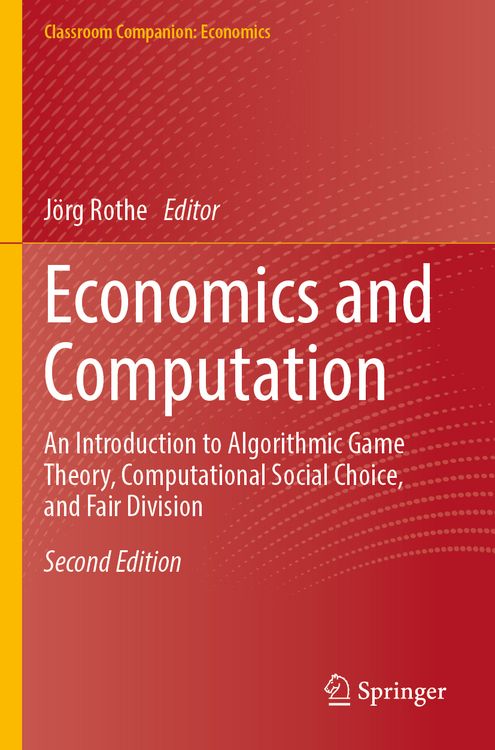 Produktbild: Economics and Computation