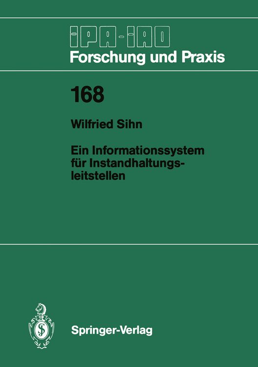 Produktbild: Ein Informationssystem f&uuml;r Instandhaltungsleitstellen
