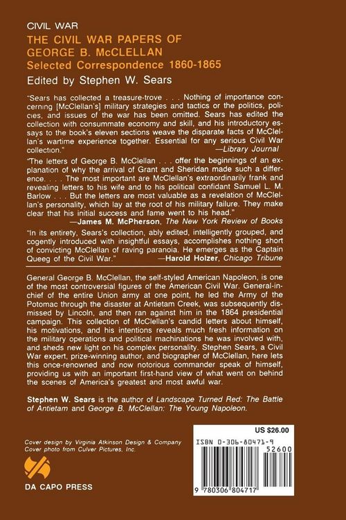 Produktbild: The Civil War Papers of George B. McClellan