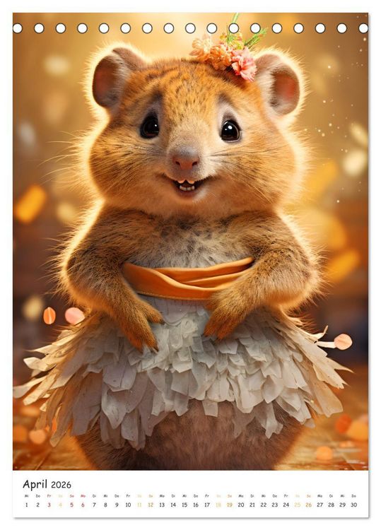 Produktbild: Quokka Business - Die s&uuml;&szlig;esten Kollegen der Welt (Tischkalender 2026 DIN A5 hoch), CALVENDO Monatskalender