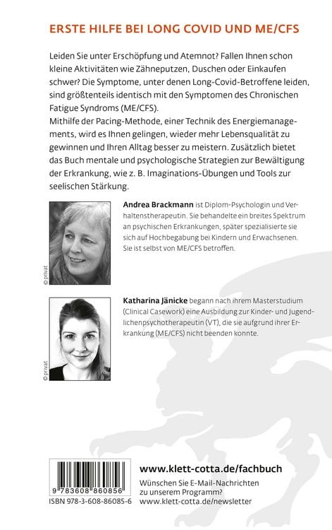 Produktbild: Long Covid und Chronisches Ersch&ouml;pfungssyndrom lindern (Fachratgeber Klett-Cotta)