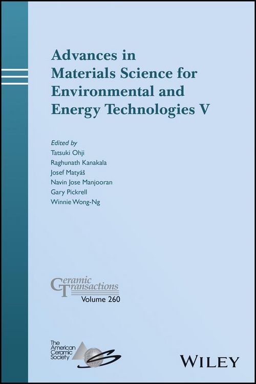 Produktbild: Advances in Materials Science for Environmental and Energy Technologies V
