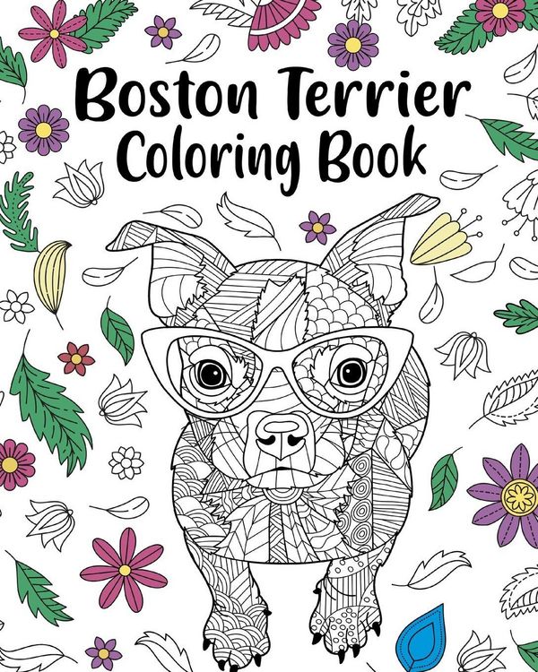 Produktbild: Boston Terrier Coloring Book