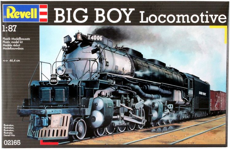 Produktbild: Revell 02165 H0 Dampflok Big Boy Plastik-Bausatz
