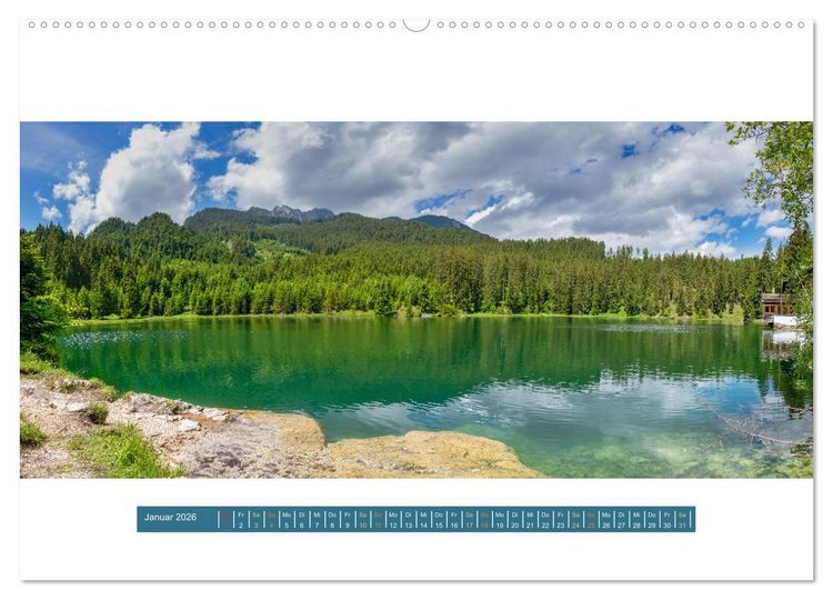 Produktbild: Fantastische Alpenlandschaften (hochwertiger Premium Wandkalender 2026 DIN A2 quer), Kunstdruck in Hochglanz