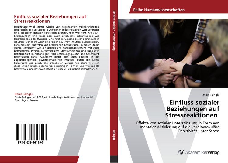 Produktbild: Einfluss sozialer Beziehungen auf Stressreaktionen