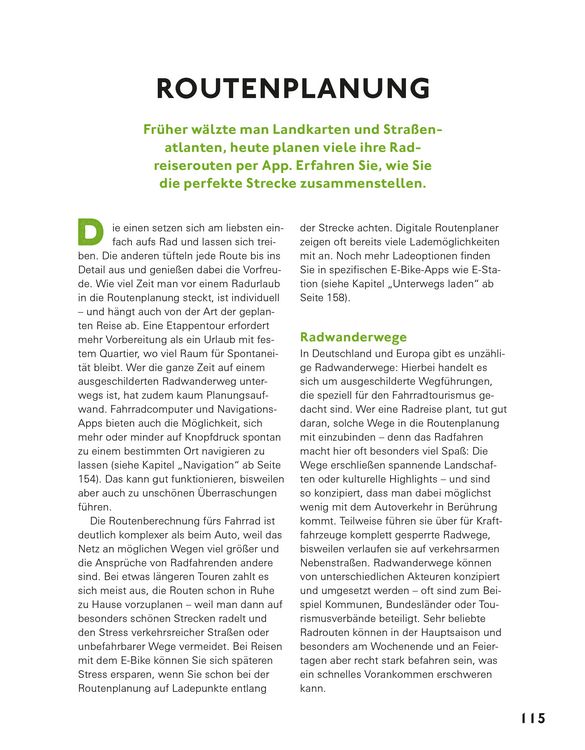 Produktbild: Radreisen mit dem E-Bike
