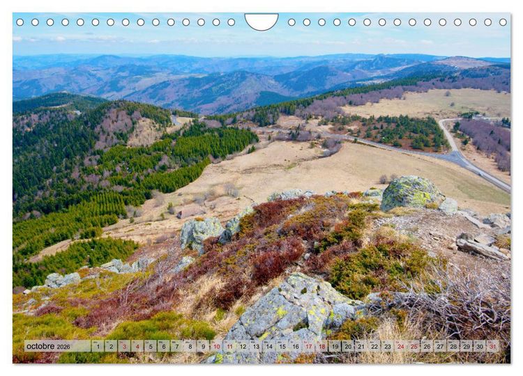 Produktbild: La beaut&eacute; de l'Ard&egrave;che (Calendrier mural 2026 DIN A4 vertical), CALVENDO calendrier mensuel