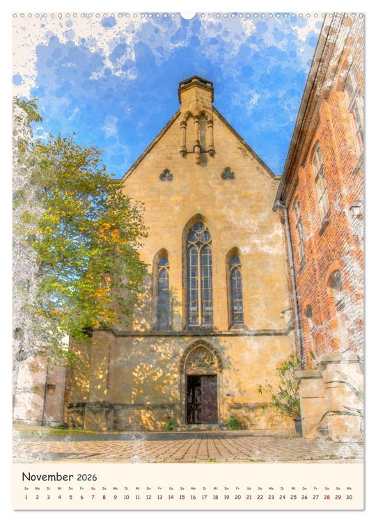 Produktbild: Quedlinburg - unsere Stadt (Wandkalender 2026 DIN A2 hoch), CALVENDO Monatskalender