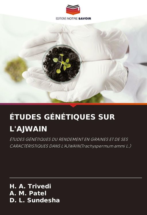 Produktbild: &Eacute;tudes G&eacute;n&eacute;tiques Sur L'ajwain