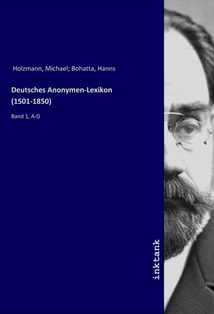 Produktbild: Deutsches Anonymen-Lexikon (1501-1850)
