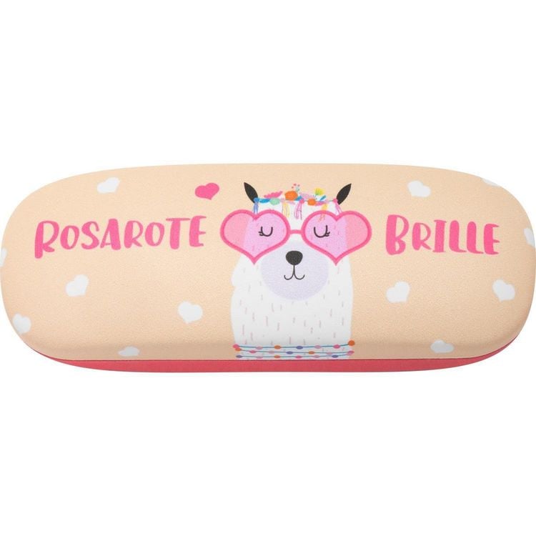 Produktbild: GRUSS & CO 47971 Brillenetui Motiv Rosarote Brille, Hartschale
