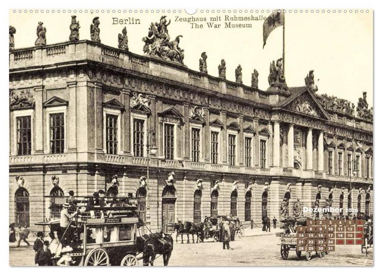 Produktbild: Gr&uuml;&szlig;e aus Berlin &ndash; Die Stadt in historischen Ansichten (Wandkalender 2026 DIN A2 quer), CALVENDO Monatskalender
