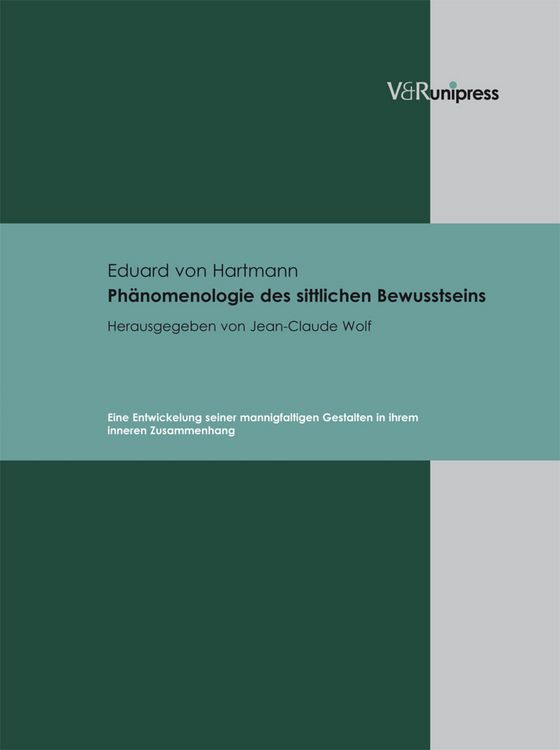 Produktbild: Ph&auml;nomenologie des sittlichen Bewusstseins