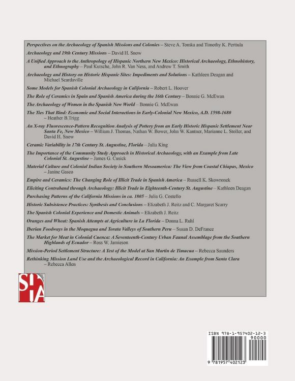Produktbild: The Archaeology of Spanish Missions and Colonies in the New World