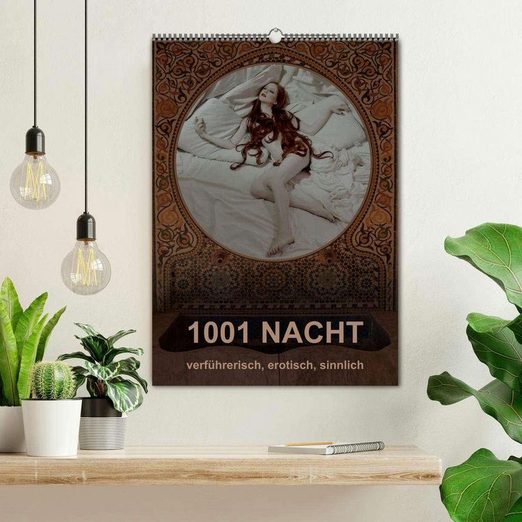 Produktbild: 1001 NACHT - verf&uuml;hrerisch, erotisch, sinnlich (Wandkalender 2026 DIN A2 hoch), CALVENDO Monatskalender