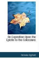 Produktbild: An Exposition Upon the Epistle to the Colossians