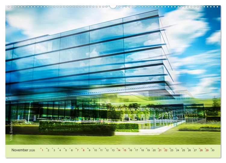 Produktbild: Dreieich bewegt (hochwertiger Premium Wandkalender 2026 DIN A2 quer), Kunstdruck in Hochglanz