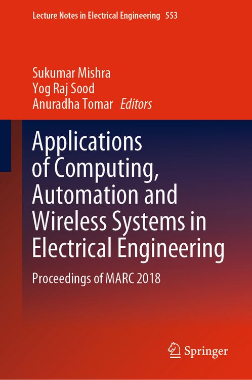 Produktbild: Applications of Computing, Automation and Wireless Systems in Electrical Engineering
