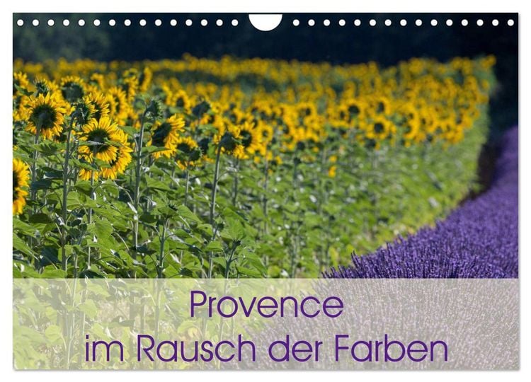 Produktbild: Provence im Rausch der Farben (Wandkalender 2026 DIN A4 quer), CALVENDO Monatskalender