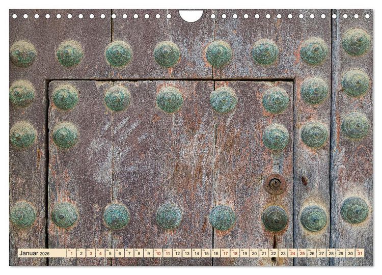 Produktbild: Andalusische T&uuml;ren (Wandkalender 2026 DIN A4 quer), CALVENDO Monatskalender