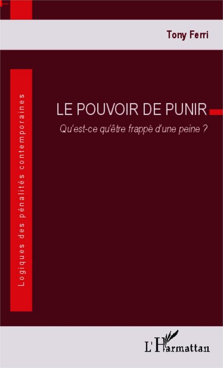 Produktbild: Le pouvoir de punir