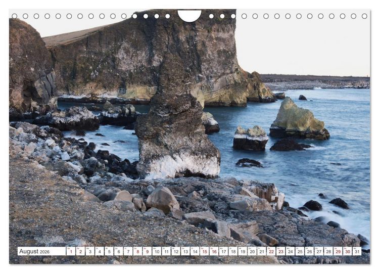 Produktbild: Island - faszinierende Landschaften im S&uuml;den (Wandkalender 2026 DIN A4 quer), CALVENDO Monatskalender