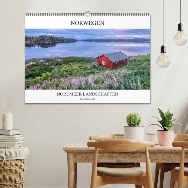 Produktbild: NORWEGEN - NORDMEER LANDSCHAFTEN (Wandkalender 2026 DIN A2 quer), CALVENDO Monatskalender