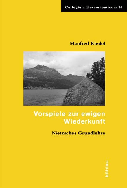 Produktbild: Vorspiele zur ewigen Wiederkunft