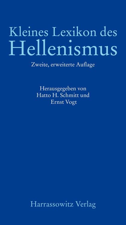 Produktbild: Kleines Lexikon des Hellenismus