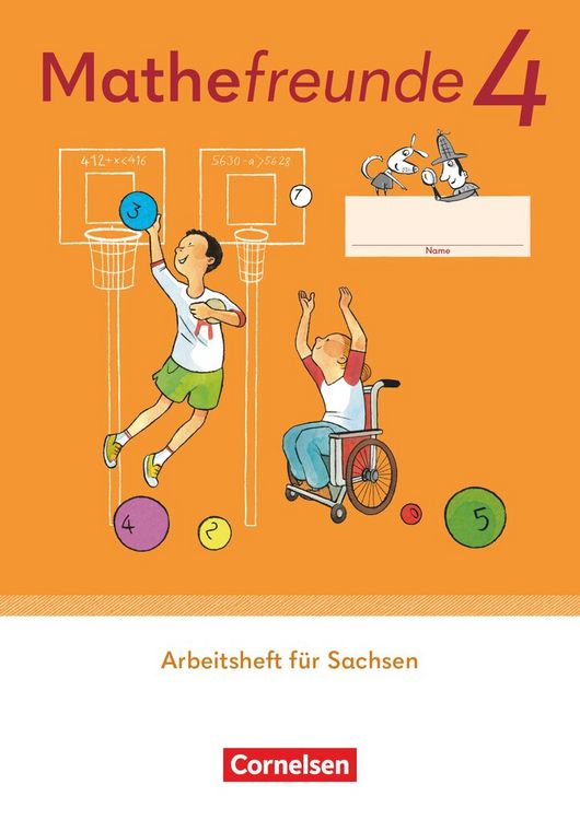 Produktbild: Mathefreunde - Ausgabe Sachsen 2022 - 4. Schuljahr