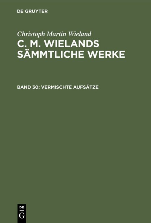 Produktbild: Vermischte Aufs&auml;tze