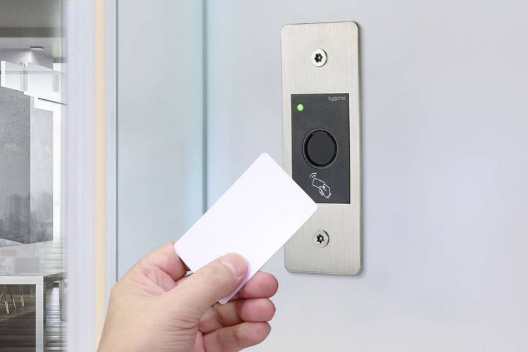 Produktbild: Sygonix SY-4760952 Fingerprint/RFID Zugangssystem Unterputz 12 V/DC, 18 V/DC IP66
