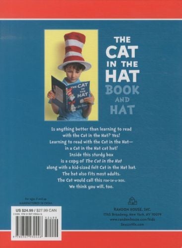 Produktbild: Seuss, D: Cat in the Hat/Book and Hat