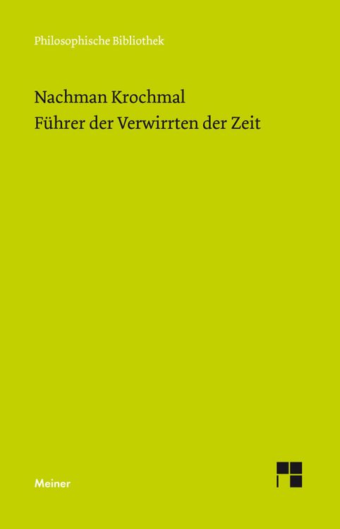 Produktbild: F&uuml;hrer der Verwirrten der Zeit. B&auml;nde 1 und 2