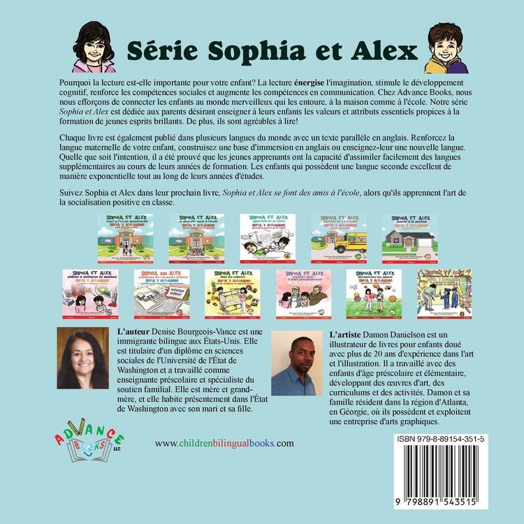 Produktbild: Sophia et Alex vont a l'&eacute;cole maternelle