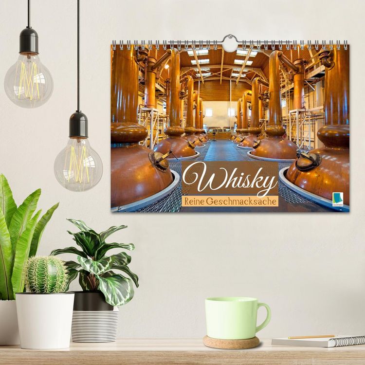 Produktbild: Whisky: Reine Geschmacksache (Wandkalender 2026 DIN A4 quer), CALVENDO Monatskalender