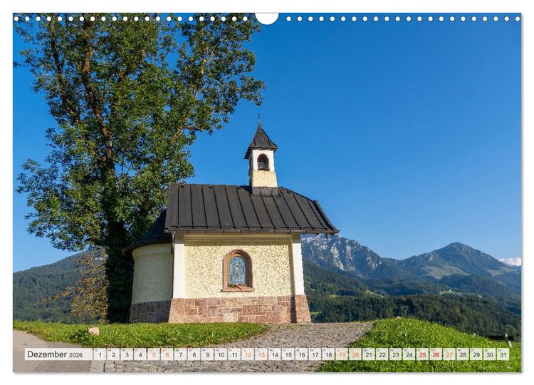 Produktbild: Berchtesgadener Land - Welt der Berge und Seen (Wandkalender 2026 DIN A3 quer), CALVENDO Monatskalender