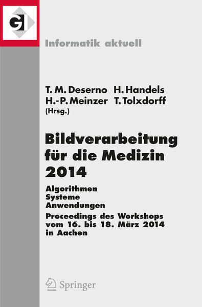 Produktbild: Bildverarbeitung f&uuml;r die Medizin 2014