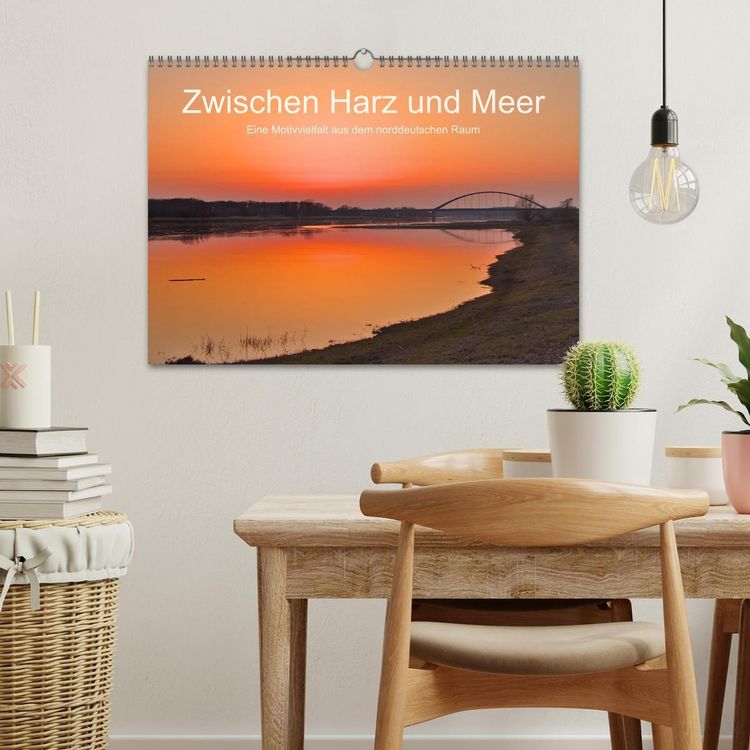 Produktbild: Zwischen Harz und Meer (Wandkalender 2026 DIN A3 quer), CALVENDO Monatskalender