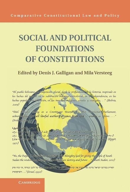 Produktbild: Social and Political Foundations of Constitutions
