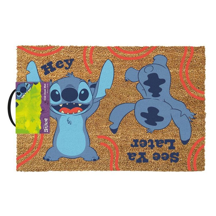 Produktbild: Lilo & Stitch Hallo/Bis sp&auml;ter Fu&szlig;matte