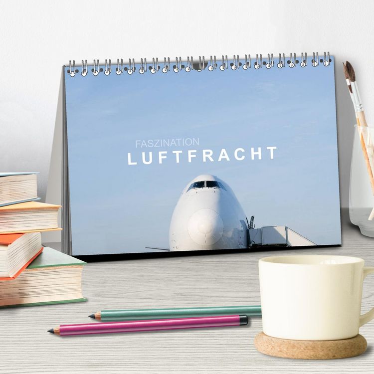 Produktbild: Faszination Luftfracht (Tischkalender 2026 DIN A5 quer), CALVENDO Monatskalender