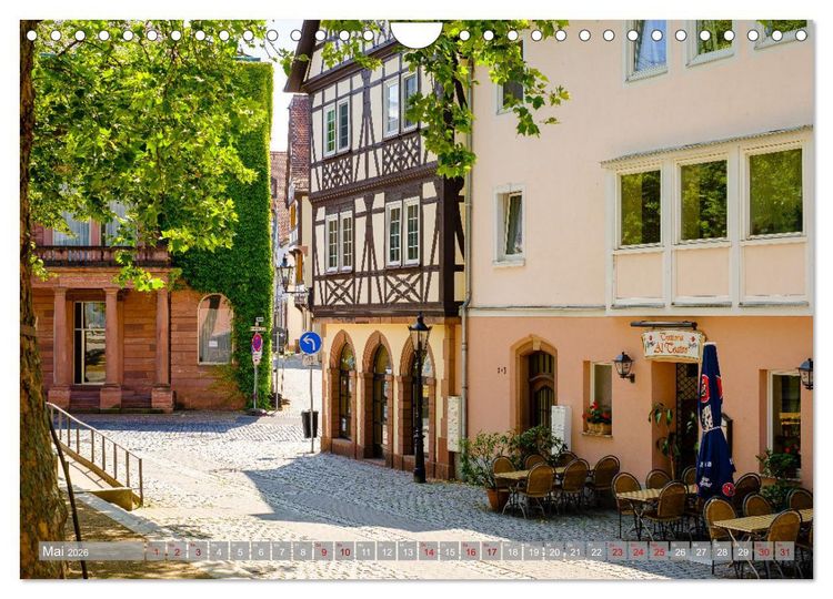 Produktbild: Ein Blick auf Aschaffenburg (Wandkalender 2026 DIN A4 quer), CALVENDO Monatskalender