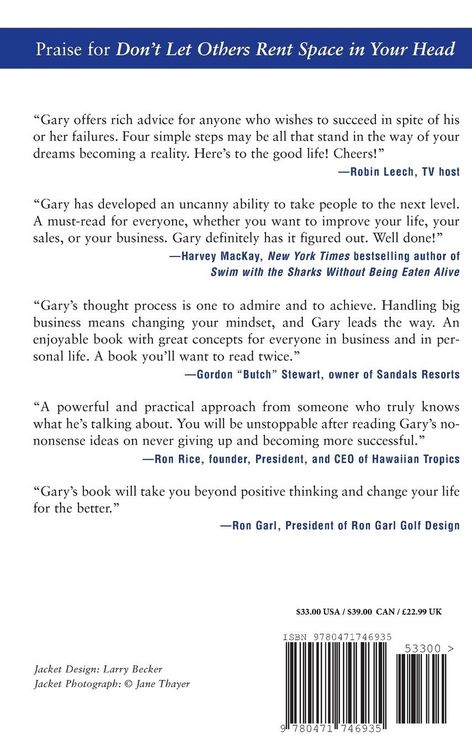 Produktbild: Don't Let Others Rent Space in Your Head