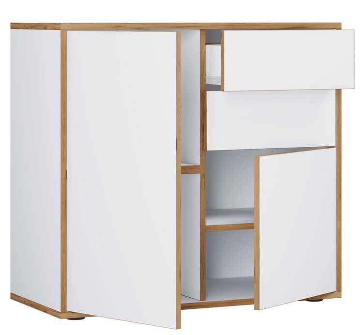 Produktbild: Holz Kommode Sideboard Salia Breite 80 Schublade