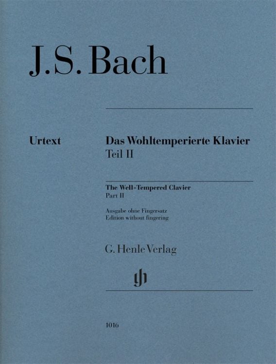 Bild vom Artikel Johann Sebastian Bach - Das Wohltemperierte Klavier Teil II BWV 870-893 vom Autor Yo Tomita