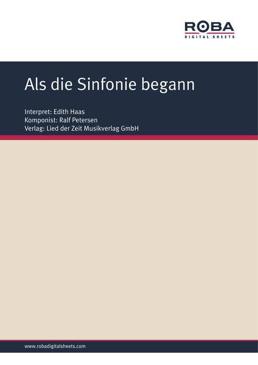 Produktbild: Als die Sinfonie begann